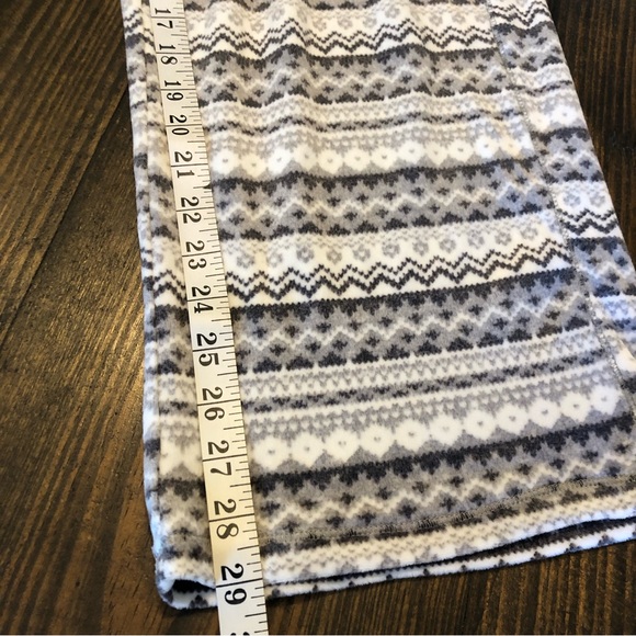 Nautica Fair Isle Pajama Set Soft Cozy Loungewear With Pockets Woman’s Size M - Picture 8 of 16